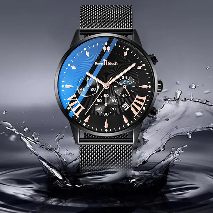 Men's functional and stylish luxury watch