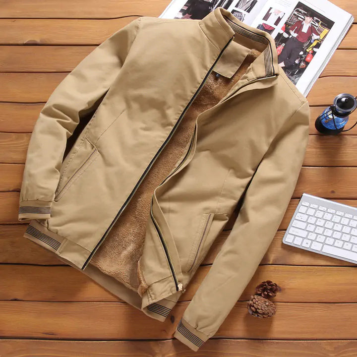 Men's luxury bomber jacket version 1